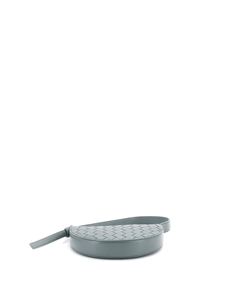 Pre-Owned Bottega Veneta Mini Sunrise Shoulder Bag Intrecciato Leather