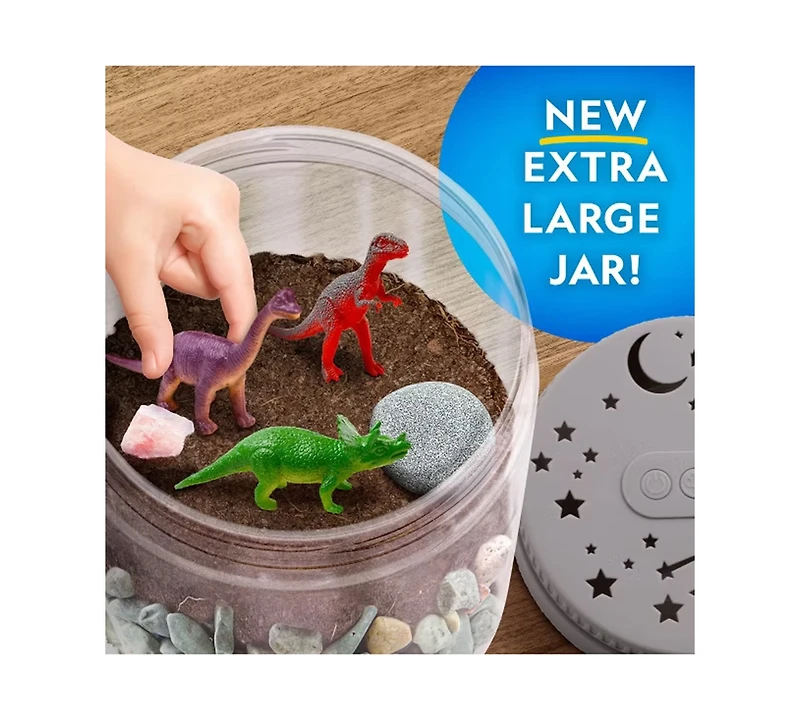 National Geographic Light-Up Dinosaur Terrarium Kit