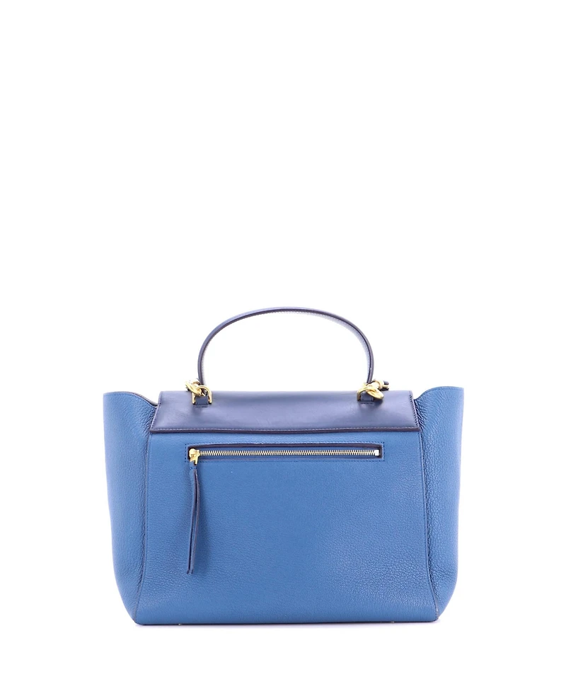 Pre-Owned Celine Mini Bicolor Belt Bag Leather