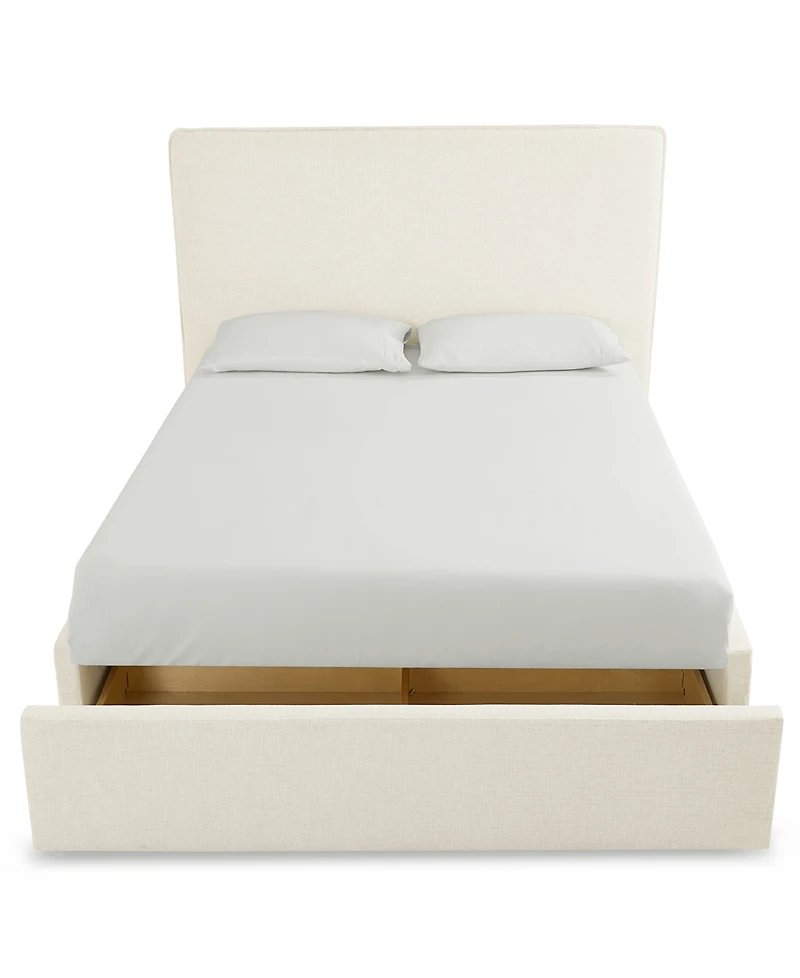 Marcel 3-Pc. Upholstered Queen Storage Bed Set (Bed, Dresser & Nightstand)