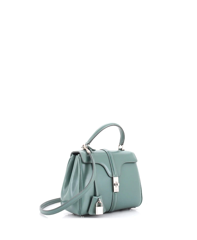 Pre-Owned Celine Small 16 Top Handle Bag Smooth Calfskin