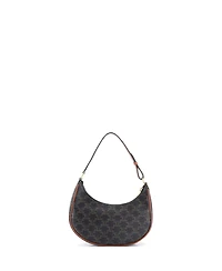 Pre-Owned Celine Ava Bag Triomphe Coated Canvas