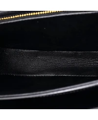 Pre-Owned Celine Triomphe Besace Clea Chain Flap Bag Leather