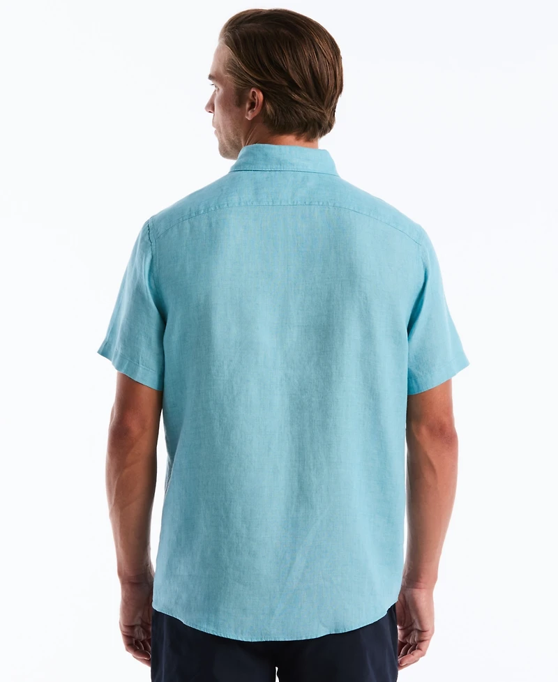 Original Penguin Men's Delave Linen Shirt