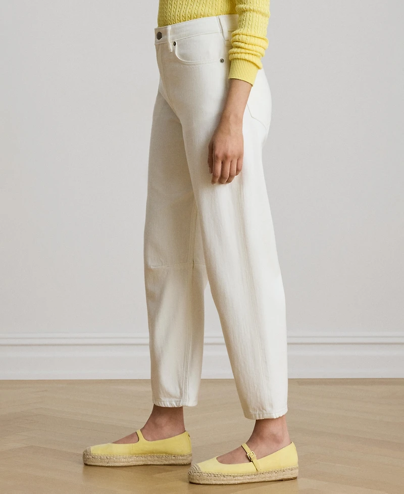 Lauren Ralph Women's High-Rise Ankle-Length Jeans