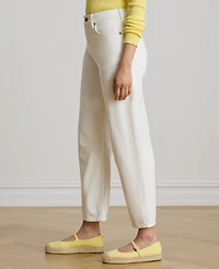 Lauren Ralph Women's High-Rise Ankle-Length Jeans