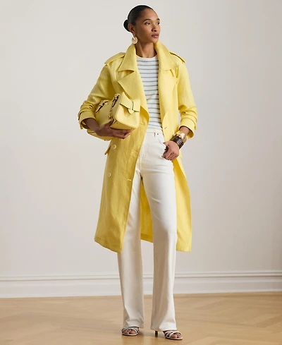 Lauren Ralph Women's High-Rise Wide-Leg Jeans