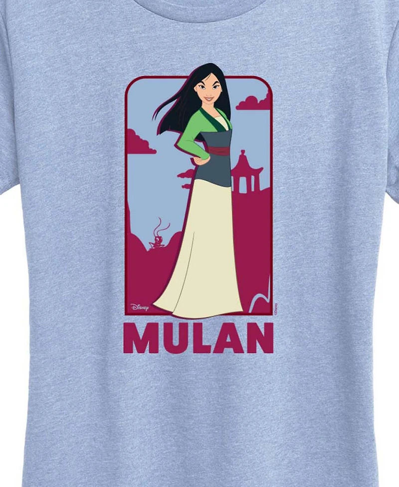 Hybrid Apparel Plus Disney Princess Mulan Graphic T-Shirt