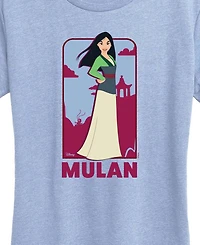 Hybrid Apparel Plus Disney Princess Mulan Graphic T-Shirt