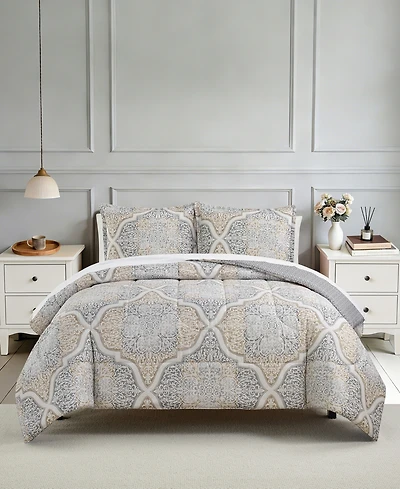 Macy's Estelle Reversible 3-Pc. Comforter Sets