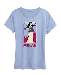 Hybrid Apparel Plus Disney Princess Mulan Graphic T-Shirt