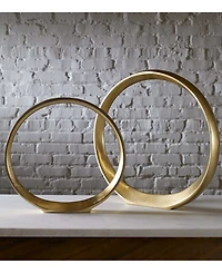 Uttermost Jimena Ring Sculptures, Set of 2