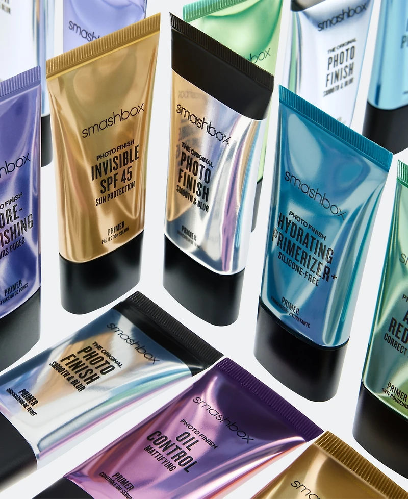 Smashbox Photo Finish Anti-Redness Correct and Soothe Primer, 0.3 oz.