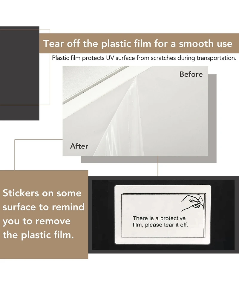 Rainsken 2-Tier Square Coffee Table, Modern High Gloss Led Center Table with Storage for Living Room and Home Office