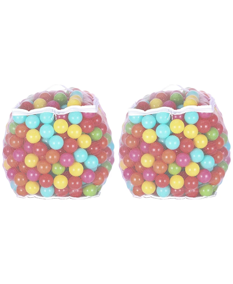 BalanceFrom Ball Pit Balls, 800 Count Toy Plastic Play Balls for Kids, Rainbow