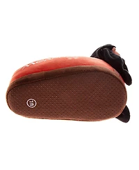 Disney Toddler Moana Plush Slippers Soft Cozy Warm Island Princess Comfort Fit NonSlip Sole (Toddler 5-10 / 11-1)