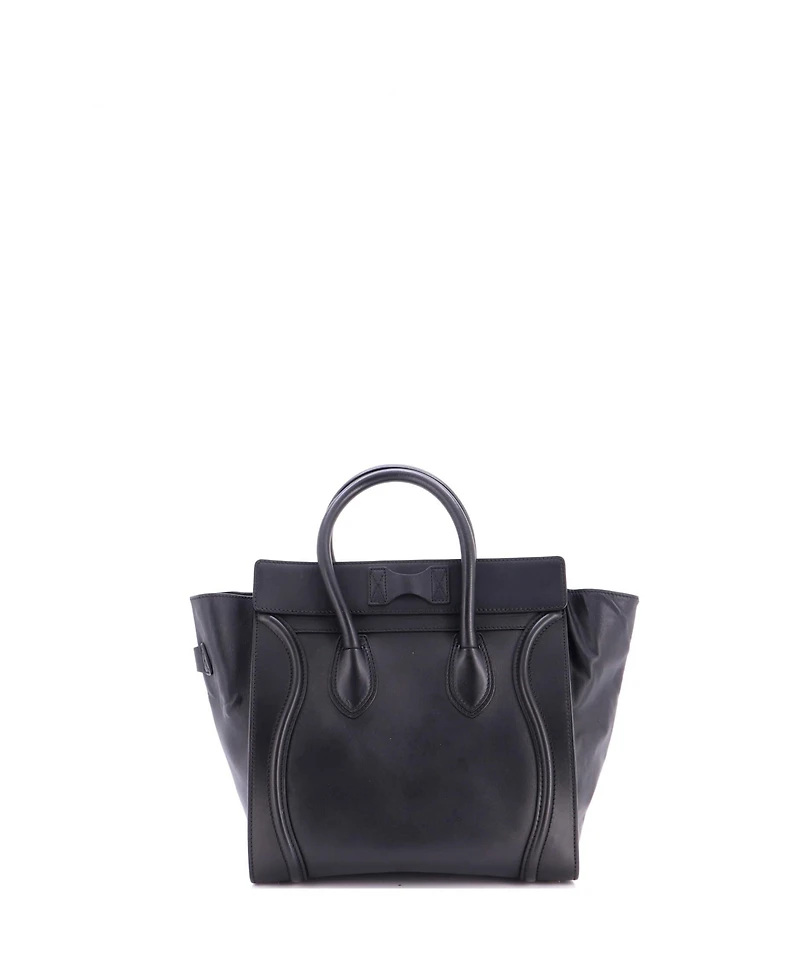 Pre-Owned Celine Mini Luggage Bag Smooth Leather