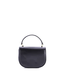 Pre-Owned Celine Mini Triomphe Besace Clea Top Handle Flap Bag Leather