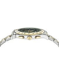 Ferragamo Men's Two-Tone Stainless Steel Bracelet Watch, 42mm