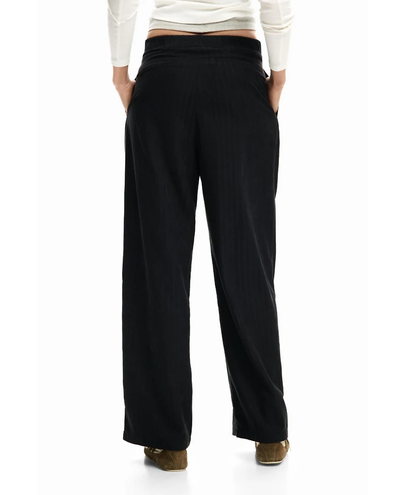 Desigual Women's Long pleated trousers