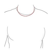 Bling Jewelry 1MM Satin Silk Cord Chain Necklace Sterling Silver Lobster Clasp 20 Inch