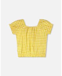 Deux par Deux Little Girls Peasant Top
