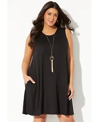 Swimsuits for All Women's Jordan Pocket Cover Up Dress