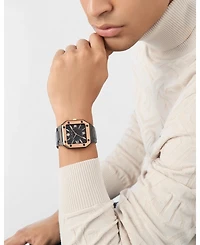 Philipp Plein Men's Plein Edge Ip Black Stainless Steel Bracelet Watch, 42mm