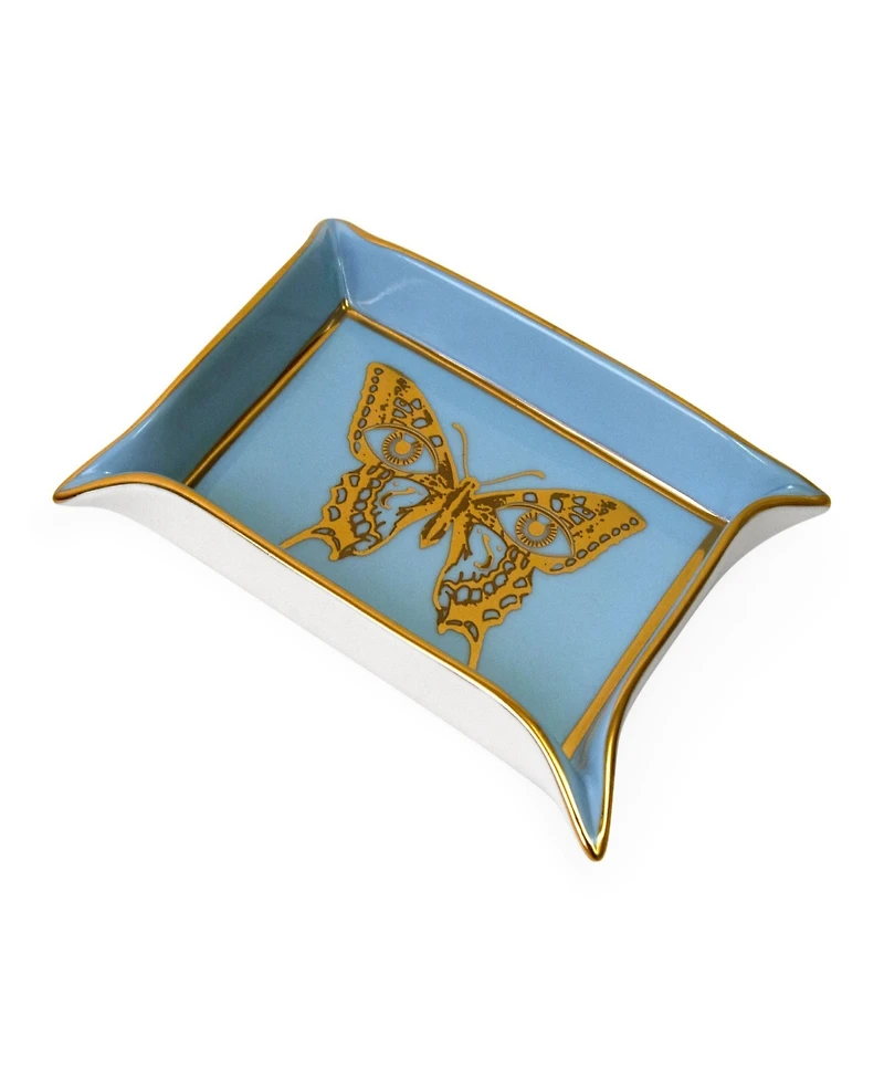 Jonathan Adler Porcelain Mariposa 7" Valet Tray