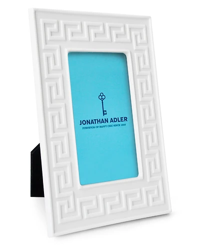 Jonathan Adler Charade Greek Key 4" x 6" Frame