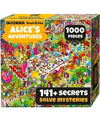 Quokka 1000 Piece Puzzle for Adults Hood — Fantasy Adult Puzzles with Secret Tasks & Fairy Tale Audio Story Deep Relaxation
