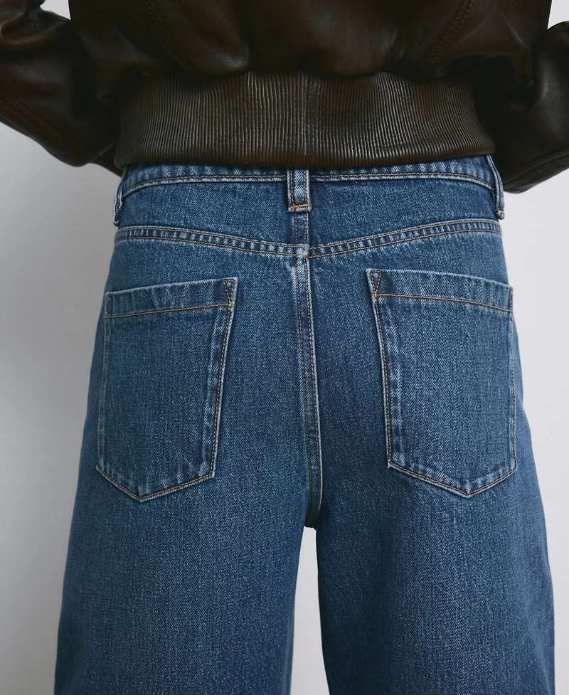 Mango Women's Mid-Rise Balloon Jeans