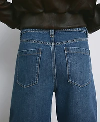 Mango Women's Mid-Rise Balloon Jeans