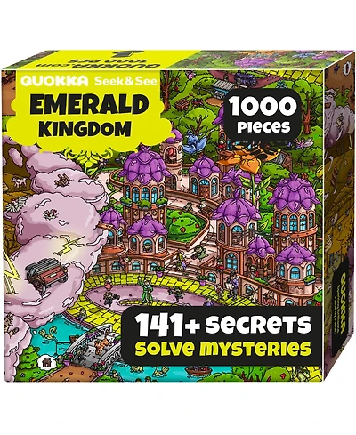Quokka 1000 Piece Puzzle for Adults Hood — Fantasy Adult Puzzles with Secret Tasks & Fairy Tale Audio Story Deep Relaxation