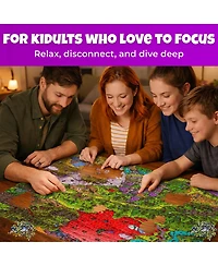 Quokka 1000 Piece Puzzle for Adults Hood — Fantasy Adult Puzzles with Secret Tasks & Fairy Tale Audio Story Deep Relaxation