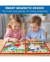Quokka Magnetic Puzzles for Toddlers 3-5 – Search and Find 2 Pack, 60 Pieces Each