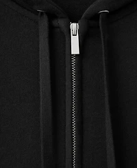 Mango Women's Hood Detail Cotton Pajama Sweatshirt