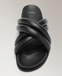 Mango Women's Padded Crisscross Sandals