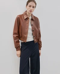 Mango Women's Straight Lyocell Pants