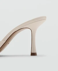 Mango Women's Pointed-Heel Sandals