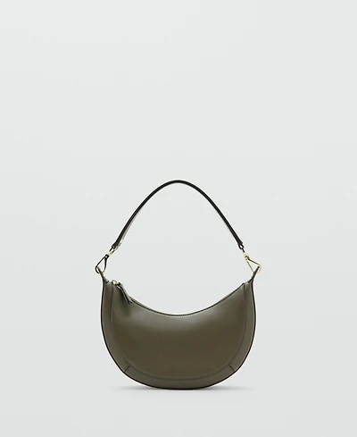 Mango Women's Oval Shoulder Bag
