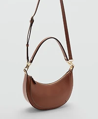 Mango Women's Oval Shoulder Bag
