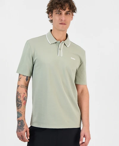 Hugo by Boss Men's Dalombi Button-Placket Polo Shirt