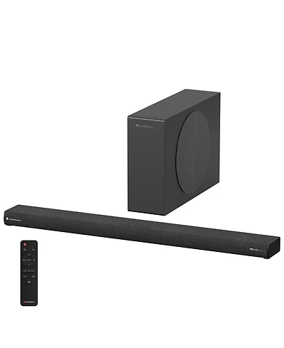Audiosource 2.1 Soundbar, Wireless Subwoofer w/Dolby Atmos, Bluetooth Streaming for Smart Tv and Multi-Devices, Compact Design, 240W Max Output