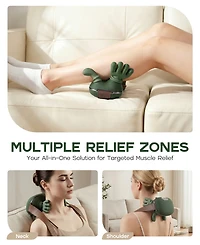 Vebreda Massage Chair Backrest Cushion -Therapy 03 Parts-Coffee