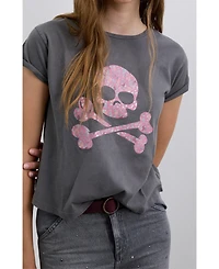 Scalpers Little Girls Leoskulltee