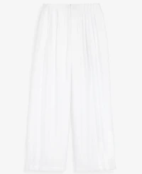 On 34th Women's Pintucked Gauze Wide-Leg Pants, Regular & Short, Macy's Exclusive
