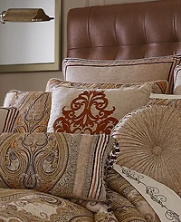 J Queen New York Luciana Embellished Decorative Pillow, 18" x