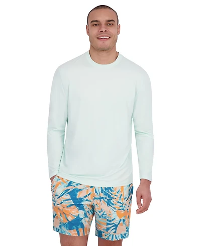 Spyder Men's Long-Sleeve Crewneck Rashguard