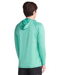 Spyder Men's Hooded Raglan Long-Sleeve Upf 50+ Rashguard